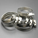 10pcs Adjustable Car Fuel Petrol Pipe Hose Clip Stainless Clamp Spring 8-12 I5G4