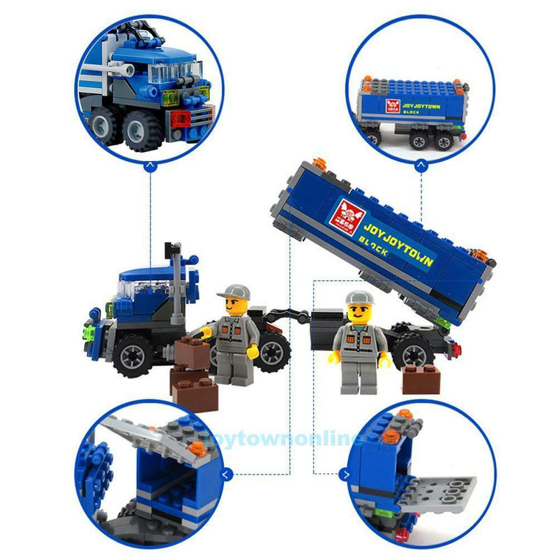 DIY Kids Child Dumper Truck Car Building Block Sets Educational Development Toys