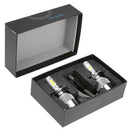 1Pair Universal 6500K 8000LM H4 LED COB Car Auto Headlight Head Lamp Bulbs A