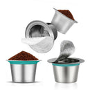 2pcs K Cups Filters For Universal Fit Single Coffee Capsule Cup Eco Friendly