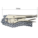 10 inch Chain Vise Clamp Plier Locking Grip Wrench Oil Filter Pipe 16.5 inc Y9Q6