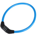 4 Code Password Combination Security Bicycle Locks Blue Bike Accessories