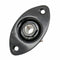Oval Indented Guitar Jack Plate30 BK Oval Indented Guitar Jack Plate & Sock
