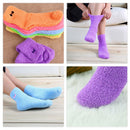 6Pairs Women Girls Fuzzy Towel Socks Cozy Soft Warm Floor Socks Winter Hosiery