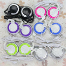 Super Bass Headphones Noise Canceling HeadsetEar Hook Music Headphones with Mic,