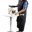 Waterproof Sleeveless Pet Grooming Apron Lovely Pet Shop Workwear Smock L