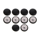 10 Pieces Round Artificial Leather Covered Buttons Sewing Crafts 20mm