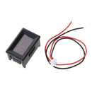 DC 2.4V-30V 2-Wire 0.36'' LED Digital Display Panel Battery Voltmeter Detector