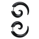 Jewelry Men's Earrings, Horn Claw Earrings, Acrylic Stainless Steel, Black