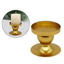 European Style Metal Pillar Candle Holder Table Candlestick Home Decoration