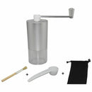 Portable Manual Coffee Bean Grinder Mill Brush and Spoon Kitchen Grinding T