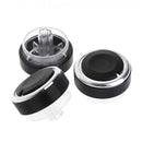 3Pcs Black Air Conditioning Heat Control Switch Knob For Ford Focus 2 MK2 3 MK3