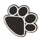 footprint iron on patch embroidered applique sewing clothes stickers garmentOZ