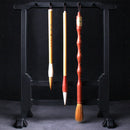Retro Calligraphy Brush Holder Sumi Brush Hanger Calligraphy Brush Stand Rack