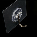 6Pcs Stainless Steel Paste Hook Suction Cup Glass Hooks Rails Hanging Suckerã€ â„–[