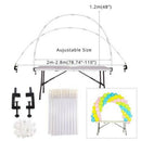 Large Balloon Arch Set Column Stand Base Frame Kit Birthday Wedding Party D