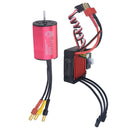 2435 4800KV Sensorless Brushless Motor 4P+25A ESC For 1/16 1/18 RC Buddy Monster