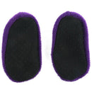 1 Pair Child Non Slip Slipper Socks Gripper Slippers Yoga Color:purple Size