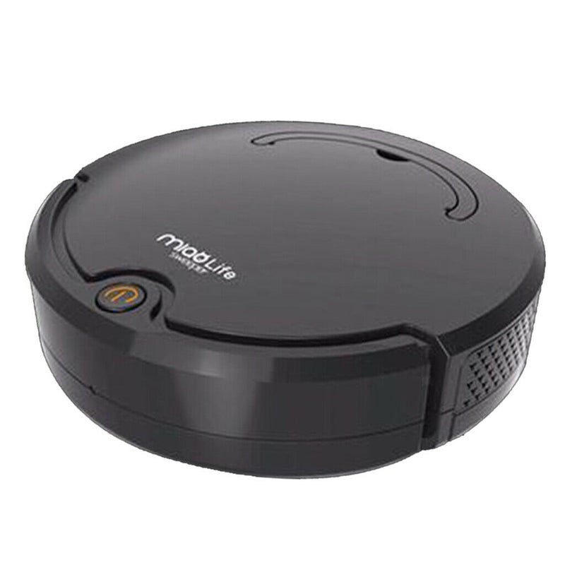 Vacuum Cleaner Strong Suction Robotic Vacuum Household Cleaning Hair Black