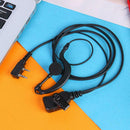2Pin G-Shape PTT Earpiece Earhook Earphone Headset for Kenwood Retevis BAOFENG