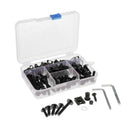 1Set Black M6 M5 Fairing Bolts Fastener Clip Screw Nut Kit for Motorcycles