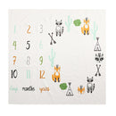 Fashion Toddler Newborn Baby Blanket Growth Photography Photo Props