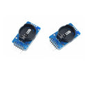 2Pcs DS3231 RTC Real Time Clock Module IIC AT24C32 Memory Module for