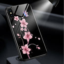 Tempered Glass Phone Case w/ Non-toxic Fluorescent Layer for iPhoneXS Max