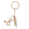 1Pcs needle medical box charm keychain key ring doctor nurse keyring key chai OZ