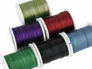 J10 rolls Mixed Color Cord Steel Beading Wire String 0.45 mm Thread DIY Jew S5Y8