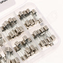 100pcs 5*20mm Fast-blow Glass Fuses Quick Blow Tube Fuses Assorted Kit Amp