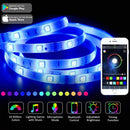 30 LED Strip Light RGB 5050 SMD Diode 5m Tape Ribbon with Controller A