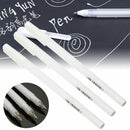 3pcs 0.8mm White Ink Photo Album Gel Art Drawing Graffiti Marker Pens Stationery