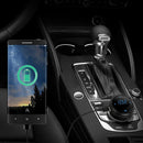 Bluetooth 4.2 car kit FM transmitter wireless radio adapter TF Slot USB charger_