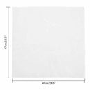10pcs Polyester Fabric Napkin 18.5 x 18.5inch (47 x 47 cm) Solid Polyester  J6Q7