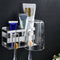 Toothbrush Stand Holder Organizer Toothpaste Cup Rack Hanger Sturdy Ba Well ZFM