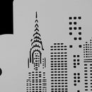 Plastic High Buildings Cake Stencil Airbrush Painting Art Mold Cookies Molds DIY