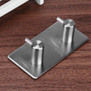 Adhesive Stainless Steel Hooks Bathroom Wall Door Clothes Coat Hat Hanger