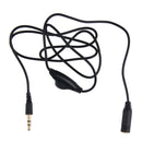 Earphone in Line Volume Control Cable Male to F 3.5mm Stereo Audio Adaptor