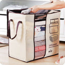 Non-Woven Portable Clothes Storage Bag Organizer Folding Closet Organizer F