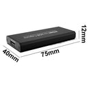 Dongle Mini Aluminum Alloy HD UVC 4K HDMI To USB Video Capture Card For DSLR