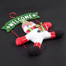 Snowman Christmas Wreath Christmas Hang on door Party Home Decor NEW