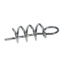 20Pcs Fishing lures fixed hook pin latch needle soft worms fishing bait spri ME