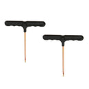 2x Durable Trampoline Springs Puller Pulling Tool T-Hook Install Unbreakable