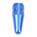 5pcs Bicycle Presta High Aluminium Pressure Valve Caps Dust Covers (Blue)