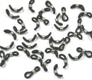 25 Pieces Eyeglass Chain Ends,Adjustable Rubber Ends Connectors for Eye Glasses