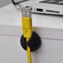 10X Cable Drop Clip Desk Wire Tidy Organiser Cord Lead USB Charge Holder Fixer