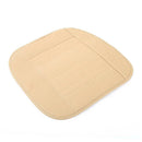 Car Seat Cover Summer Breathable PU Leather Cushion Front Chair Pad Beige