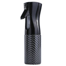 Hairdressing Spray Empty Bottle Refillable Mist Bottle Hair Tools (Black) A