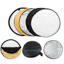 60cm Round 5in1 Photography Studio Photo Vedio Disc Collapsible Light Reflector